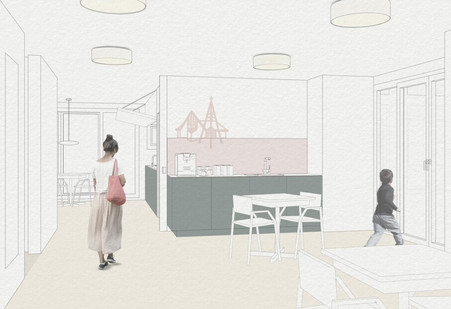 2320 Wettbewerb Reformierte Kirchgemeinde Cordast Visualisierung