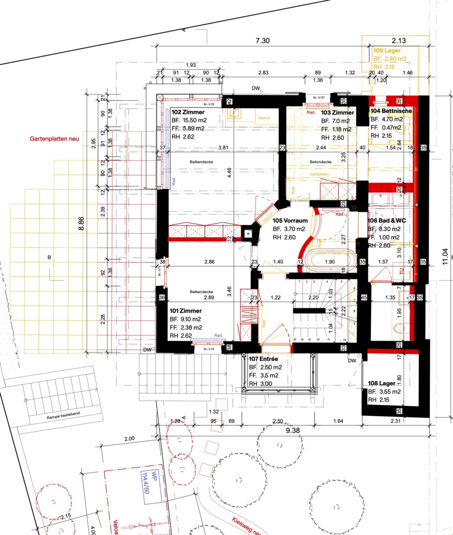 2412 Umbau und Sanierung EFH Wabern Baubewilligung