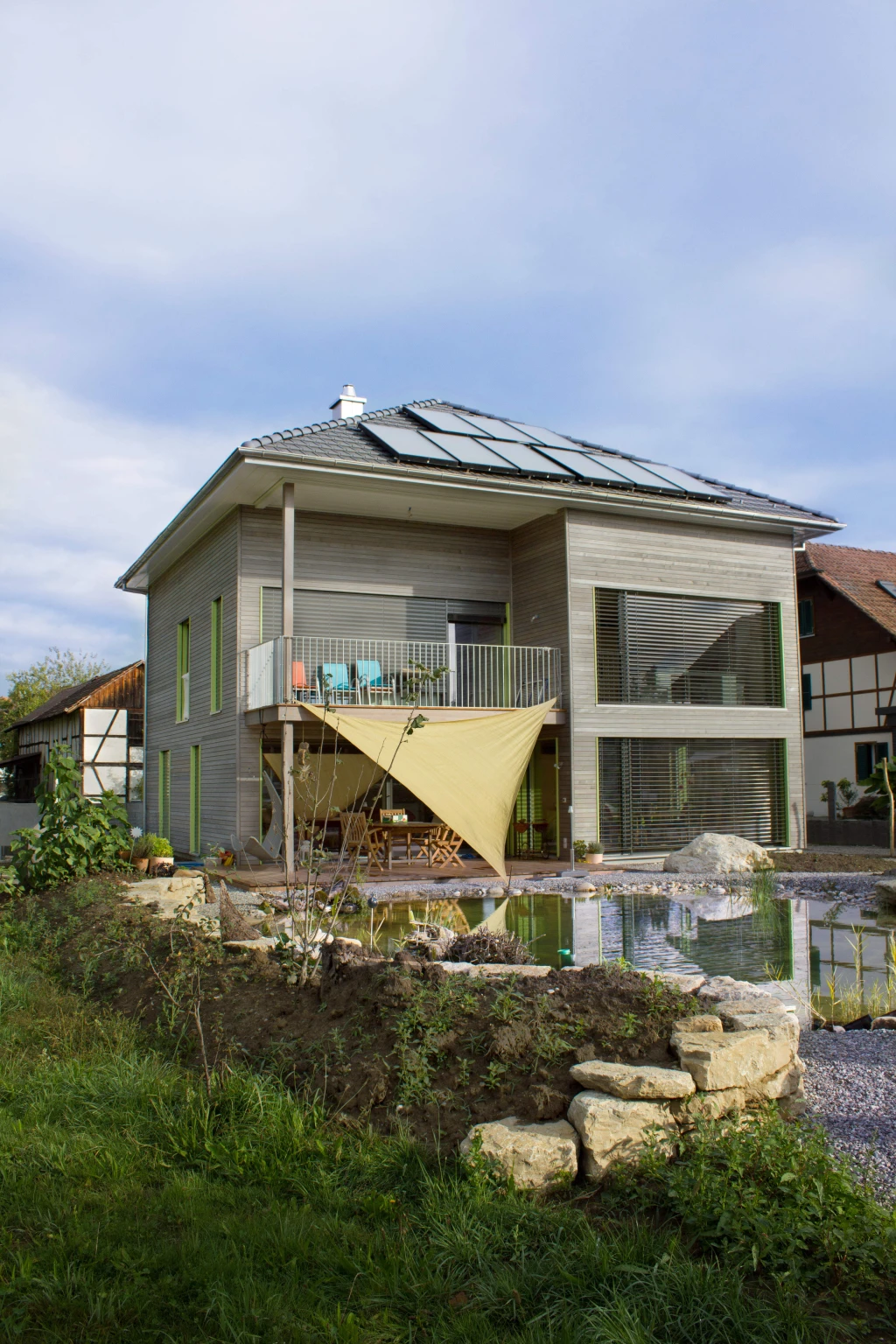 Neubau Einfamilienhaus mit Mondholz, Koppigen